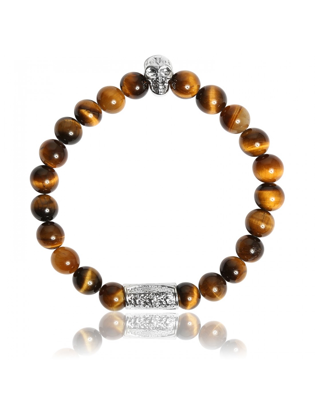 bracelet-oeil-de-tigre-et-skull